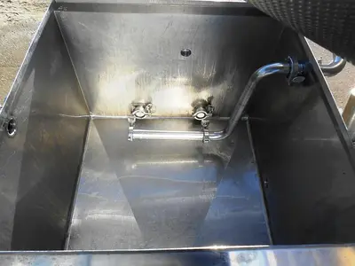 Conveyor, Screw, 10" x 7', S/st, Dbl, Incline, #S742038