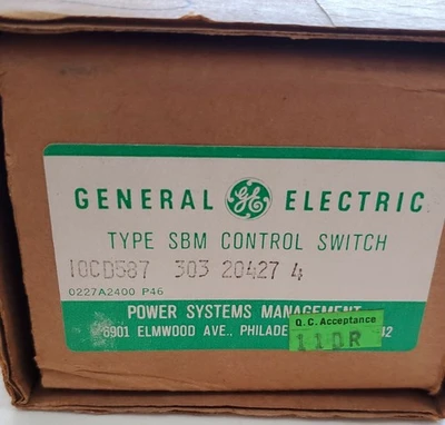 NEW GE 10CD587