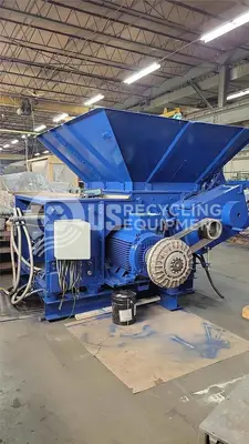 USED 2007 WEIMA WLK15 FILM & FIBER SINGLE SHAFT SHREDDER