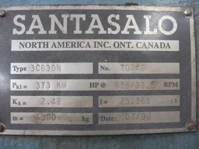Santasalo 25.36:1 Gearbox Reducer