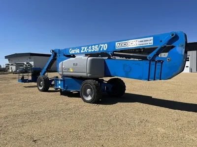 Used 2014 GENIE ZX-135/70 ARTICULATING BOOM LIFT Articulating Boom Lifts Alberta CA | Adcock Equipment #1418152