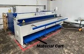 2022 ERBEND EMS3220 Power Squaring Shears (Gauge) | THREE RIVERS MACHINERY (9)