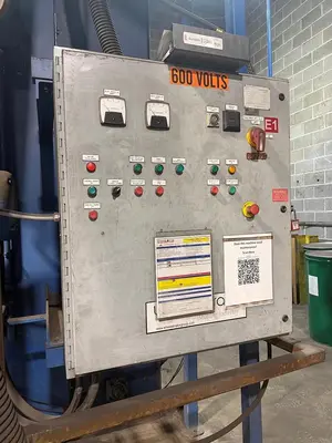 Used 2012 WHEELABRATOR 84" TABLE Table Shot Blaster (Turntable) Pennsylvania US | Shot Blasting Equipment #1455783