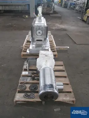 USED Readco 5" Readco Twin Screw Processor, S/S