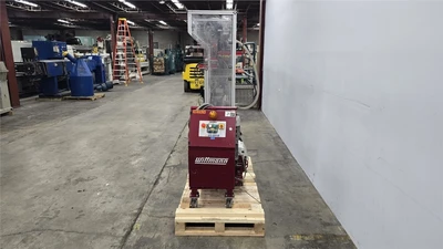 9.7" x 10" Wittmann Knife-Mill Auger Granulator, 9.24 HP