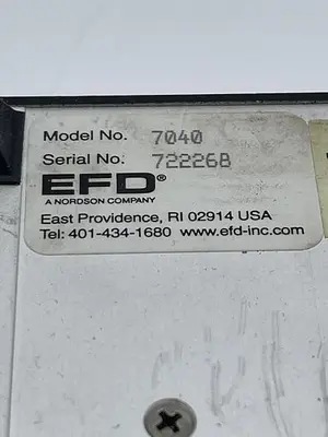 Used EFD EFD 7040 Misc Electrical & Power Parts | ND Industrial Surplus #1215254