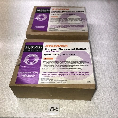 NEW sylvania QTP2X26/ 1X42/ 32CF/ UNVDS