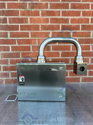 USED NEMATRON M1500T-24-NL TOUCH MONITOR 15", 24VDC W/ ENCLOSURE