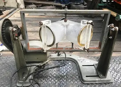 USED PATTERSON KELLEY PLASTIC TWIN SHELL BLENDER LB 3384