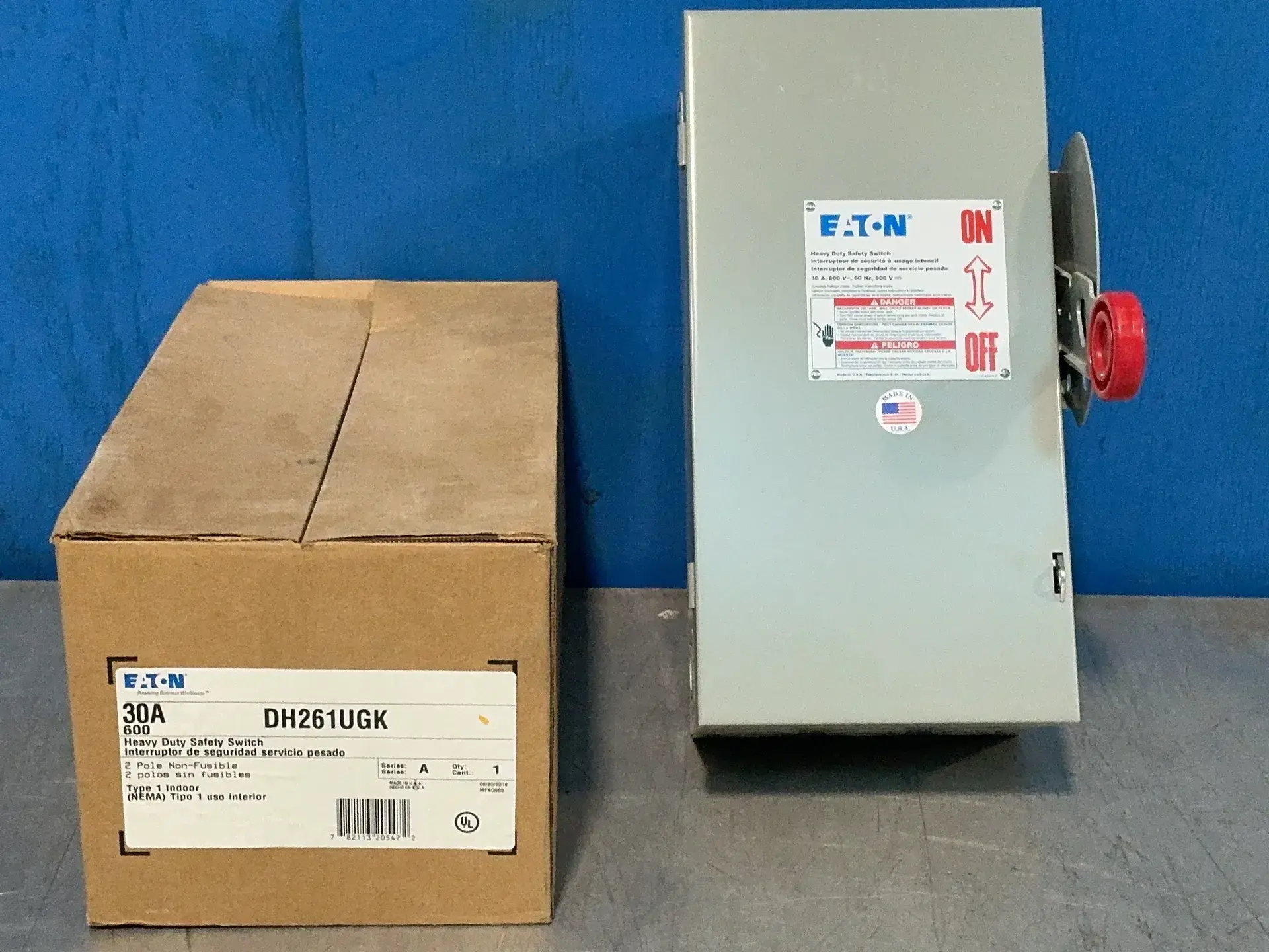 New | in-Stock EATON DH261UGK Switchgears Ohio US | HGR 24 #1278500