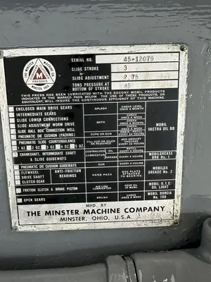USED MINSTER 45
