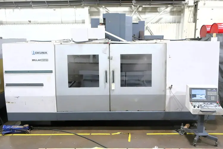 Used 2008 OKUMA MILLAC 852V Vertical Machining Centers Illinois US | Aucto #1306865