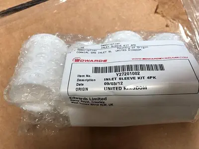 EDWARDS Y27201002 INLET SLEEVE KIT QTY 4
