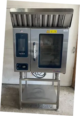 185-0152 Alto-Shaam Electric Countertop 6 Pan Half Size Combi Oven