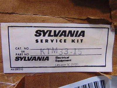 Sylvania KTM33-15 Overload Relay New NIB