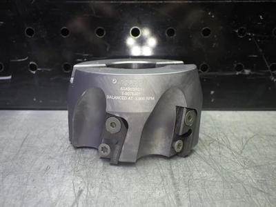 Ingersoll 3" Indexable Balanced Facemill 1.25" Arbor 6X4B-03R01 (LOC2131B)
