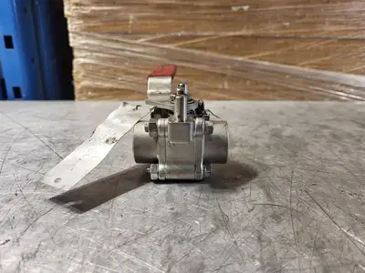 Worcester 3/4" Three-Piece Floating Ball Valve