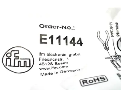 New | in-Stock ifm SSTGH040ZDSFKSK,E11144 Electrical Fittings Michigan US | Maverick Industrial Sales #1393362