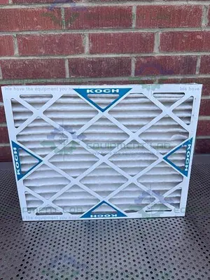 NEW LOT OF 4 - KOCH MULTI-PLEAT 16" X 20" X 2" MERV 13  EXTENDED SURFACE AIR FILTER