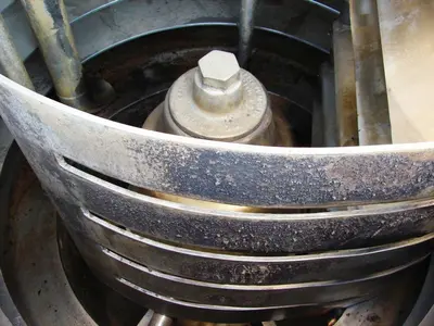 Tolhurst 48 x 30 solid bowl basket centrifuge, 316SS.