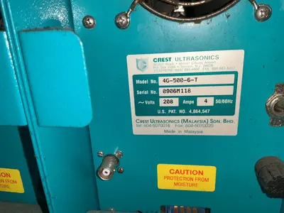 Used CREST 2G5006T Parts Washers Ohio US | HGR 24 #1567422