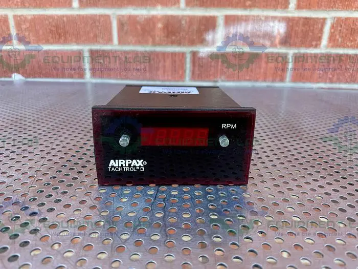 Used AIRPAX T77310-21 TACHTROL 3 DIGITAL TACHOMETER 120 VAC, 1 PH/24VDC Electronics & Components | Equipment Lab #486440