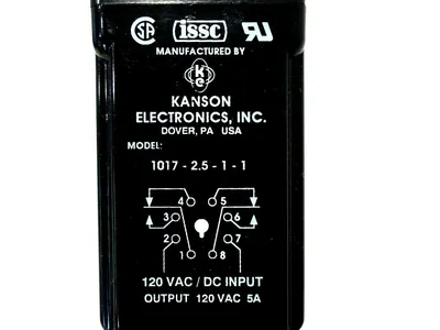 NEW KANSON ELECTRONICS 1017-2.5-1-1 TIME DELAY RELAY 10172511