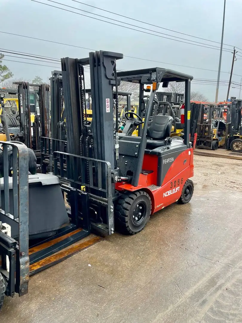 Used 2017 NOBLELIFT FE4P55N 4-Wheel Sit down Electric Counterbalance Forklifts Texas US | TB Forklifts #1274898