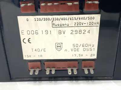 E006185 BV 29822 | Transformer 50V 3.5A - Used