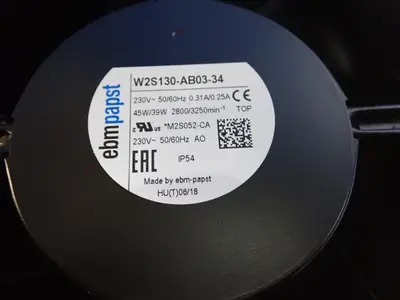 NEW CBMPAPST W2S130AB0334