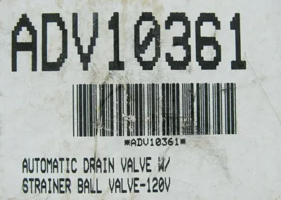 NEW SPIRAX SARCO ADV10361 AUTOMATIC DRAIN VALVE
