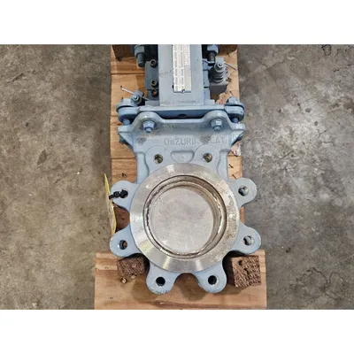Used 4" DeZurik Pneumatic Knife Gate Valve - Figure 800
