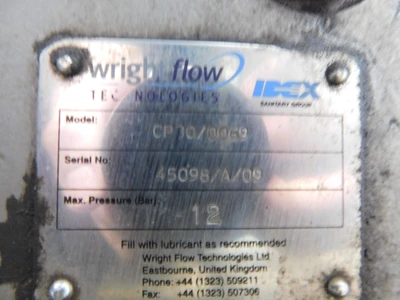 Used WRIGHT CP30/0069 Pumps Ohio US | Equipment Recovery Corp. #1329637