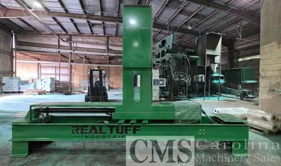 USED 2025 REAL TUFF BALER WITH ELECTRIC MOTOR