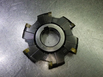 Sandvik 82mm (12.7mm) Slot Mill 1" Arbor N331.32-082T25FMQ (LOC2957B)