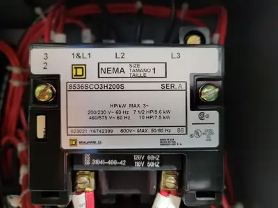 USED SQUARE D MODEL 6