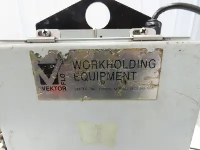 Vektek Vector Flo Hydraulic Manual Workholding Pump Power Pack 2.5gal 5000psi