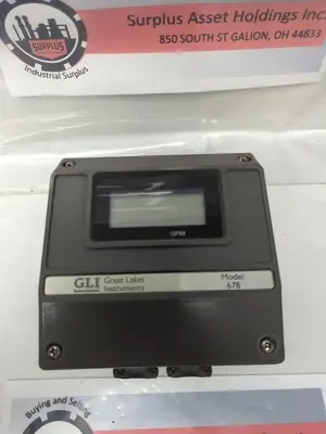 GLI-GREAT LAKES INSTRUMENTS,678,ANALYZER-FLOWMETER 0-9.56GPM PRE-OWNED