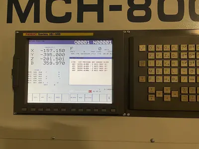 USED DAHLIH MCH 800 X: 1350 - Y: 1000 - Z: 1000 MM CNC