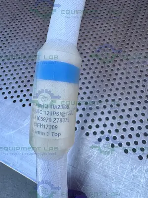 USED ADVANTA PURE APSM-P-0500 55" SILICONE HOSE W/ 1/2 " SANITARY FITTING