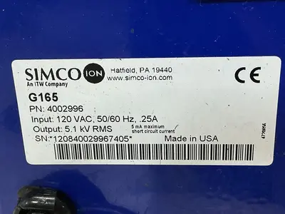 USED SIMCO G165