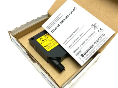 New | in-Stock Baumer Teach-In: Button Distance Sensor 30~70mm, Pulsed Red Laser Diode Sensors Michigan US | Maverick Industrial Sales #1398356
