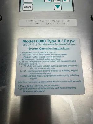 Used PEPPERL+FUCHS 6000 SERIES TYPE X EX PX Misc Electrical & Power Parts South Carolina US | ESS Industrial Equipment Sales #1336282