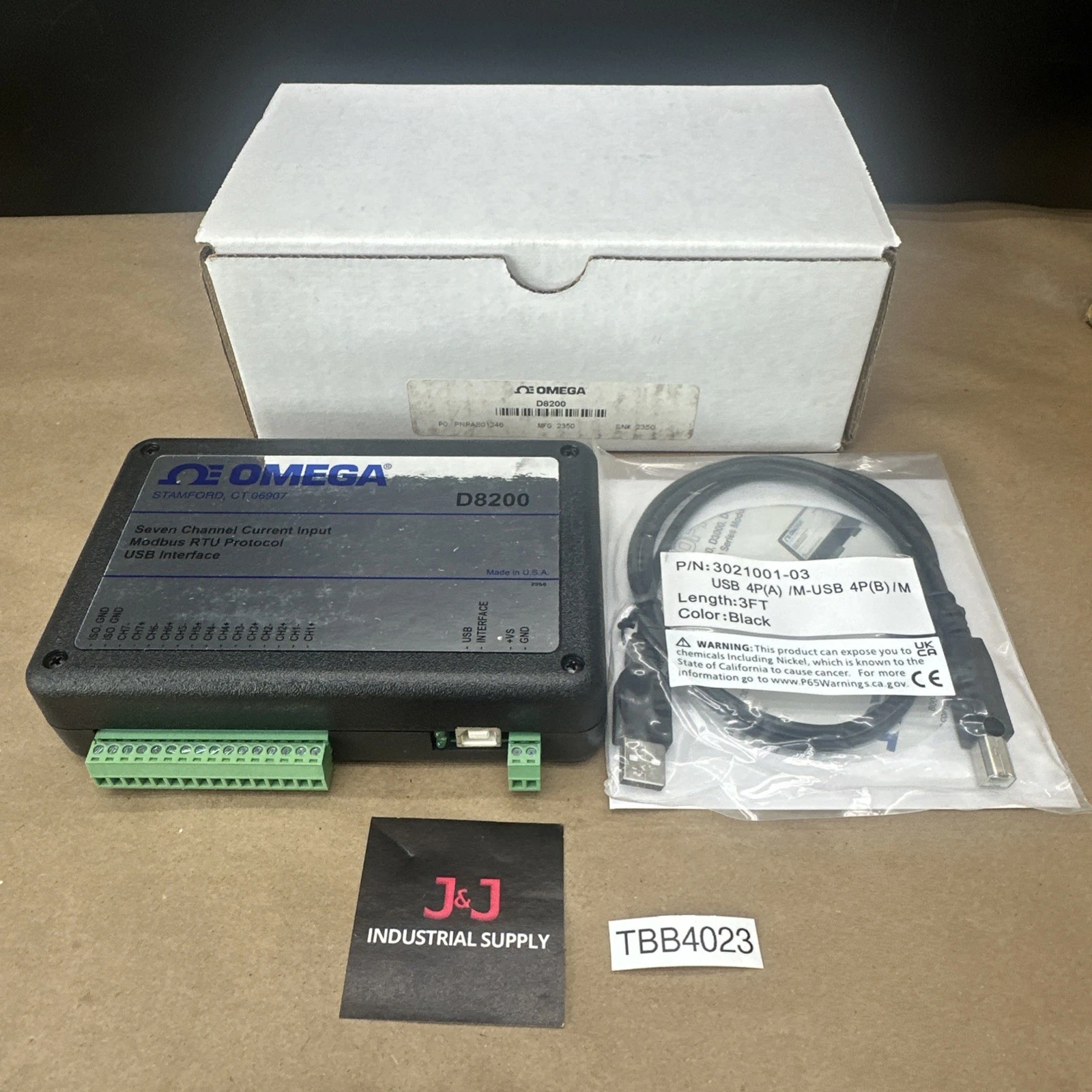 NEW OMEGA ENGINEERING D8200