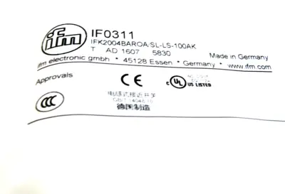 NEW IFM EFECTOR IFK2004BAROA/SL/LS-100AK IF0311 SENSOR