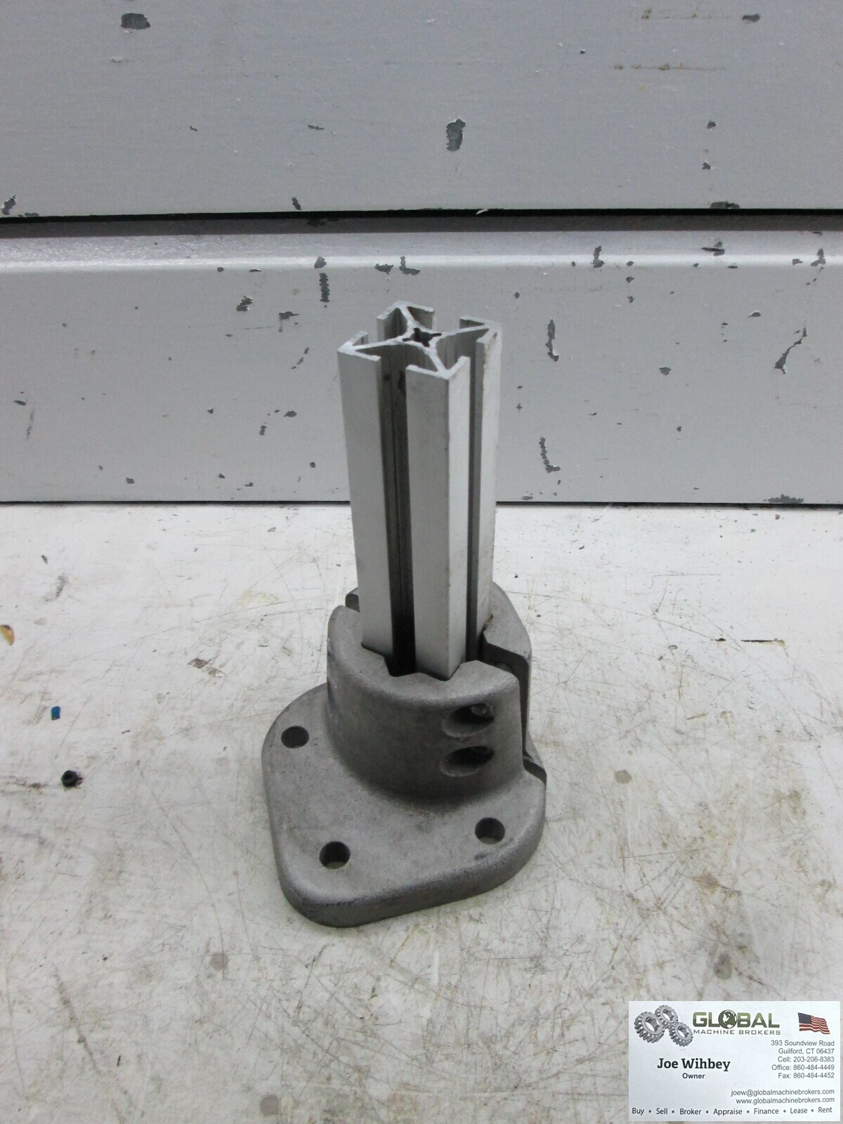 Aluminum Extrusion Clamp On Feet, Base Plate Feet 1.5" Pocket