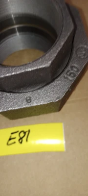 NEW Anvil BLACK THREADED UNION