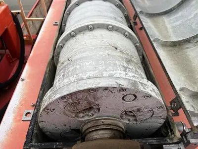(2) Swaco CD 518 HV Slimline decanters centrifuges on trailer, Duplex SS.