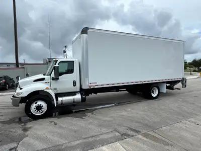 Used 2021 INTERNATIONAL MV607 Box trucks Florida US | Truck and Van Outlet #1509199