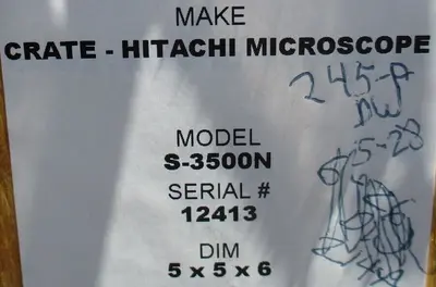 Used HITACHI S-3500N Microscopes California US | TNT Industrial #1244419